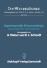 Experimentelle Rheumatologie : Experimentelle Arthritis - Neosynovialmembran - eBook