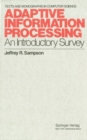 Adaptive Information Processing : An Introductory Survey - eBook
