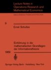 Einfuhrung in die mathematischen Grundlagen der Informationstheorie - eBook