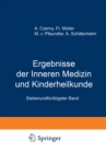 Ergebnisse der Inneren Medizin und Kinderheilkunde : Siebenundfunfzigster Band - eBook