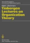 Tinbergen Lectures on Organization Theory - eBook