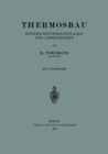 Thermosbau : Konstruktionsgrundlagen und Anwendungen - eBook