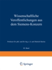 Wissenschaftliche Veroffentlichungen aus dem Siemens-Konzern : III. Band - eBook