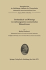 Grothendieck- und Wittringe von nichtausgearteten symmetrischen Bilinearformen - eBook
