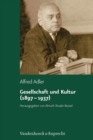 Gesellschaft und Kultur (1897-1937) - eBook