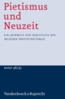 Pietismus und Neuzeit Band 46/47 - 2020/2021 - eBook