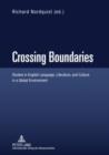Crossing Boundaries : Studies in English Language, Literature, and Culture in a Global Environment - eBook
