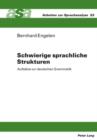 Schwierige sprachliche Strukturen : Aufsaetze zur deutschen Grammatik - eBook