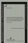 Personalbibliographie der Forschungsliteratur zu Thomas Bernhard : 1963-2011 - eBook