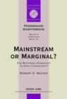 Mainstream or Marginal? : The Matthean Community in Early Christianity - eBook