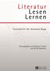 Literatur - Lesen - Lernen : Festschrift fuer Gerhard Rupp - eBook