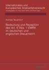 Bedeutung und Rezeption des Art. 6 Abs. 1 EMRK im deutschen und englischen Steuerrecht - eBook
