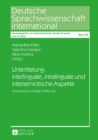 Untertitelung: interlinguale, intralinguale und intersemiotische Aspekte : Deutschland und Italien treffen sich - eBook