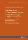 Fremdsprachen in Studium und Lehre / Foreign Languages in Higher Education : Chancen und Herausforderungen fuer den Wissenserwerb / Opportunities and Challenges for the Acquisition of Knowledge - eBook