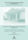 Akten des XIII. Internationalen Germanistenkongresses Shanghai 2015 - Germanistik zwischen Tradition und Innovation : Band 4 - eBook