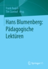 Hans Blumenberg: Padagogische Lekturen - eBook