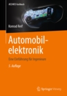 Automobilelektronik : Eine Einfuhrung fur Ingenieure - eBook