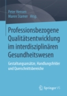 Professionsbezogene Qualitatsentwicklung im interdisziplinaren Gesundheitswesen : Gestaltungsansatze, Handlungsfelder und Querschnittsbereiche - eBook