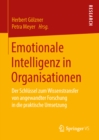 Emotionale Intelligenz in Organisationen : Der Schlussel zum Wissenstransfer von angewandter Forschung in die praktische Umsetzung - eBook