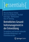 Betriebliches Gesundheitsmanagement in der Entwicklung : Perspektiven und Grenzen nationaler Gesundheitsforderungs- und Praventionsansatze - eBook