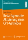 Bedarfsgerechte Aktuierung eines CVT-Getriebes - eBook