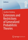 Extensions and Restrictions of Generalized Probabilistic Theories - eBook