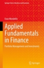 Applied Fundamentals in Finance : Portfolio Management and Investments - eBook