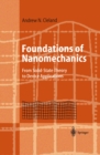 Foundations of Nanomechanics : From Solid-State Theory to Device Applications - eBook