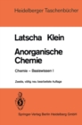 Anorganische Chemie : Chemie-Basiswissen I - eBook