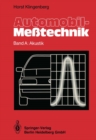 Automobil-Metechnik : Band A: Akustik - eBook