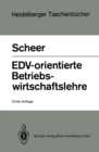 EDV-orientierte Betriebswirtschaftslehre - eBook