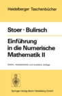 Einfuhrung in die Numerische Mathematik II : Unter Berucksichtigung von Vorlesungen von F.L. Bauer - eBook