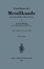 Grundlagen der Metallkunde in anschaulicher Darstellung - eBook