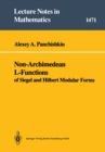 Non-Archimedean L-Functions : of Siegel and Hilbert Modular Forms - eBook