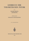 Lehrbuch der Theoretischen Physik : Zweiter Band: Struktur der Materie - eBook