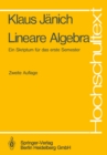 Lineare Algebra : Ein Skriptum fur das erste Semester - eBook
