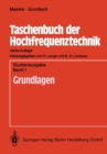 Taschenbuch der Hochfrequenztechnik : Band 1: Grundlagen - eBook