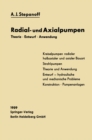 Radial- und Axialpumpen : Theorie, Entwurf, Anwendung - eBook