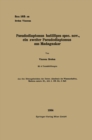 Pseudodiaptomus batillipes spec. nov., ein zweiter Pseudodiaptomus aus Madagaskar - eBook