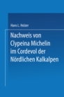 Nachweis von Clypeina Michelin im Cordevol der Nordlichen Kalkalpen - eBook