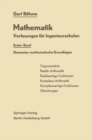 Mathematik : Vorlesungen fur Ingenieurschulen - eBook