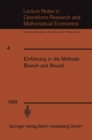 Einfuhrung in die Methode Branch and Bound - eBook