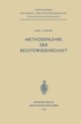 Methodenlehre der Rechtswissenschaft - eBook