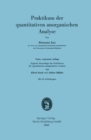 Praktikum der quantitativen anorganischen Analyse - eBook