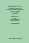 Arbeitsheft zum W1-Kurs : des Arzteseminars Hamm (FAC) eV der Deutschen Gesellschaft fur Manuelle Medizin - eBook