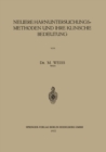 Neuere Harnuntersuchungsmethoden und ihre klinische Bedeutung - eBook