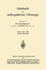 Jahrbuch fur orthopadische Chirurgie - eBook