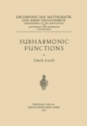 Subharmonic Functions - eBook