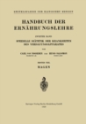 Handbuch der Ernahrungslehre : Spezielle Diatetik der Krankheiten des Verdauungsapparates - eBook