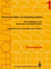 Thermoplaste : Merkblatter 1-400 - eBook